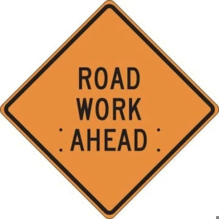 Accuform ROLLUP CONSTRUCTION SIGN ROAD FRC428FL FRC428FL